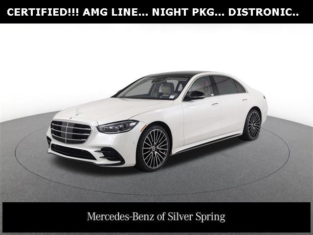 used 2022 Mercedes-Benz S-Class car, priced at $67,900
