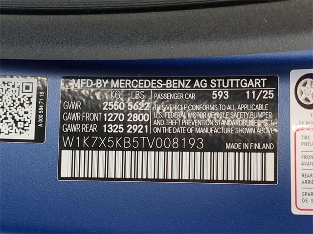 new 2026 Mercedes-Benz AMG GT 43 car, priced at $122,205