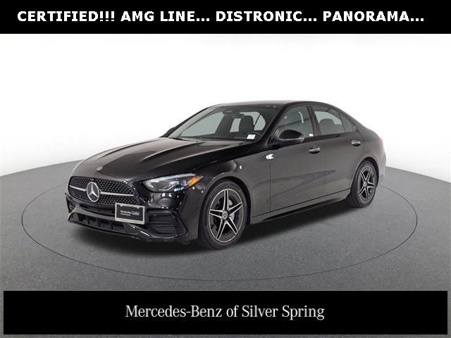 used 2023 Mercedes-Benz C-Class car, priced at $36,500