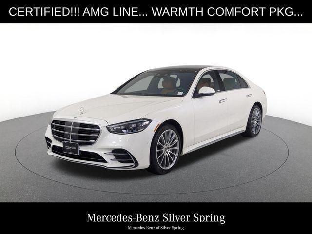 used 2023 Mercedes-Benz S-Class car, priced at $73,900