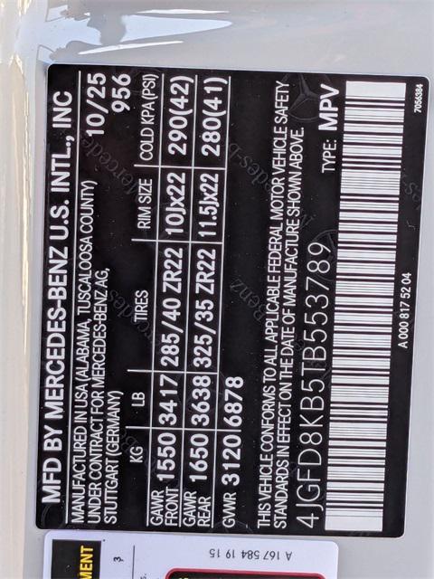 new 2026 Mercedes-Benz AMG GLE 63 car, priced at $140,855