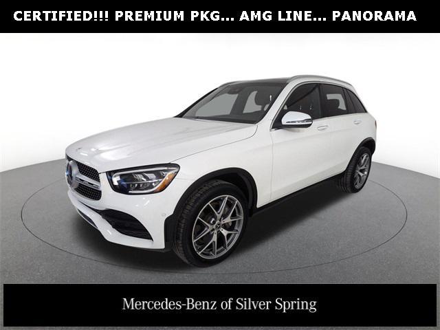 used 2022 Mercedes-Benz GLC 300 car, priced at $34,900