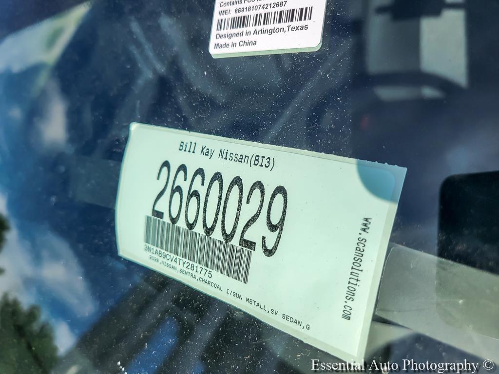 new 2026 Nissan Sentra car, priced at $25,004