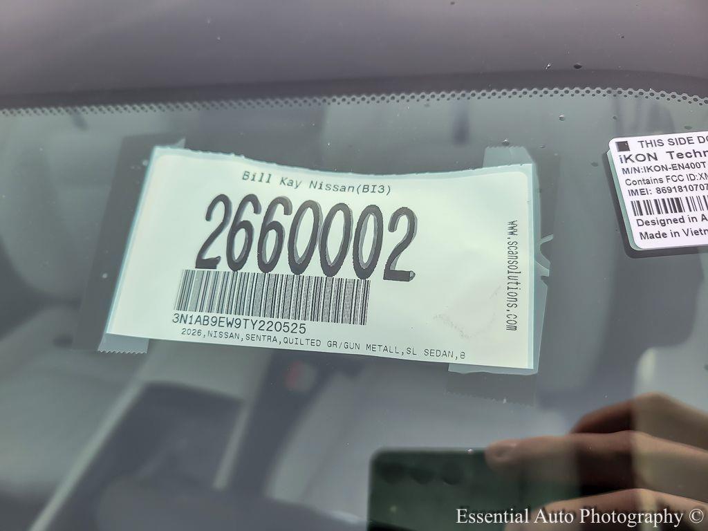 new 2026 Nissan Sentra car, priced at $28,037