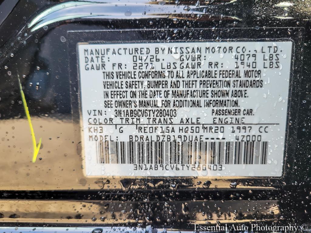 new 2026 Nissan Sentra car, priced at $25,994