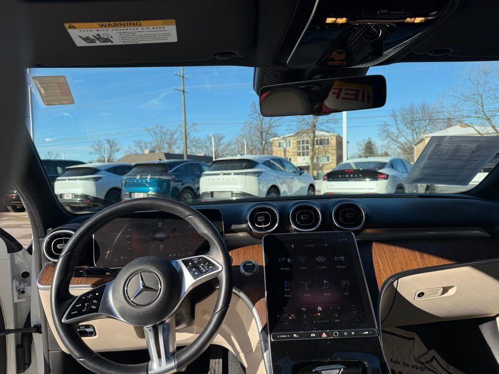 used 2024 Mercedes-Benz C-Class car, priced at $36,999