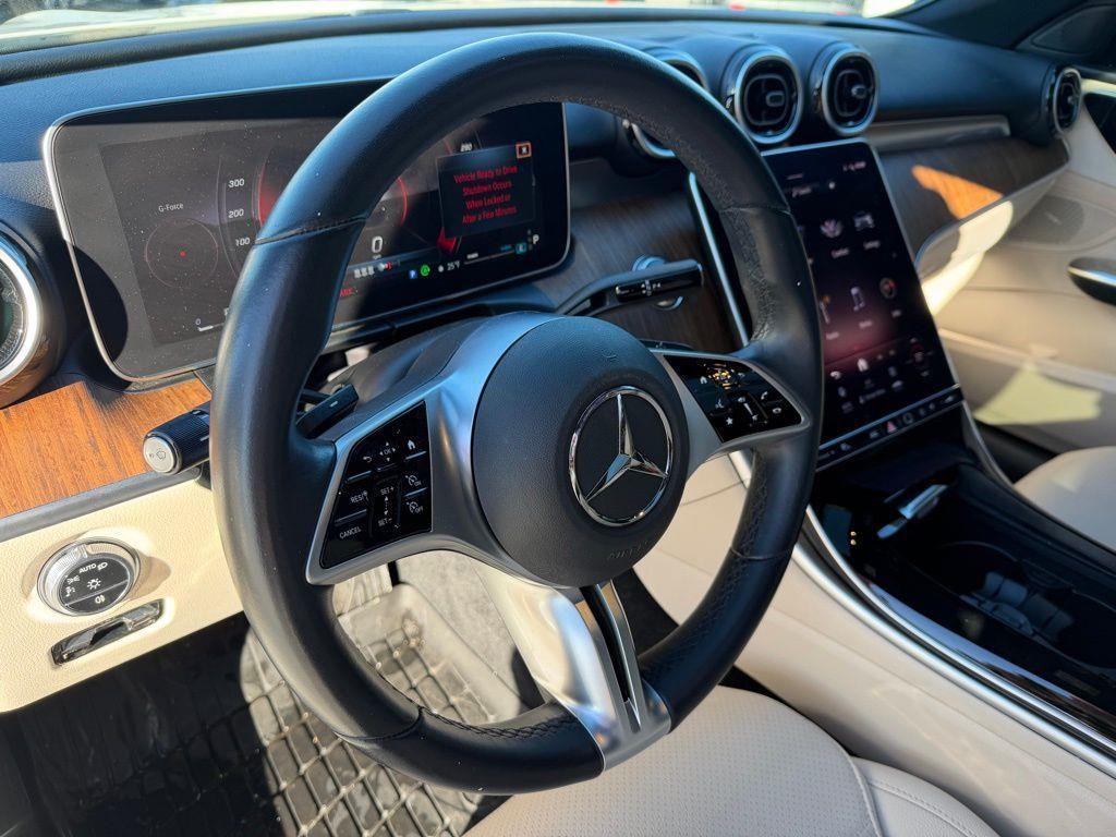 used 2024 Mercedes-Benz C-Class car, priced at $36,999