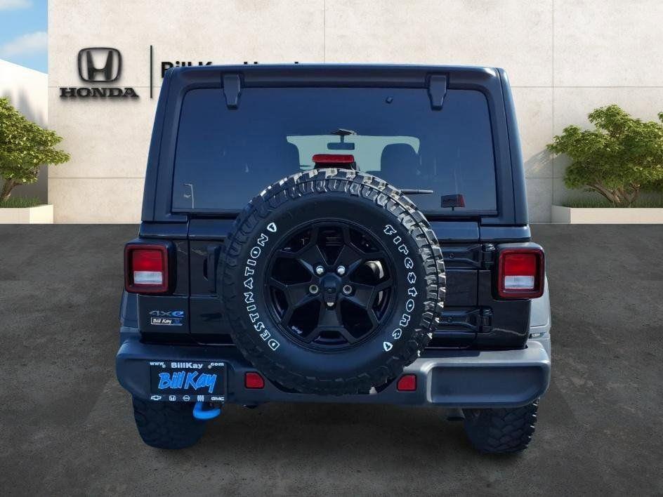 used 2023 Jeep Wrangler 4xe car, priced at $28,326