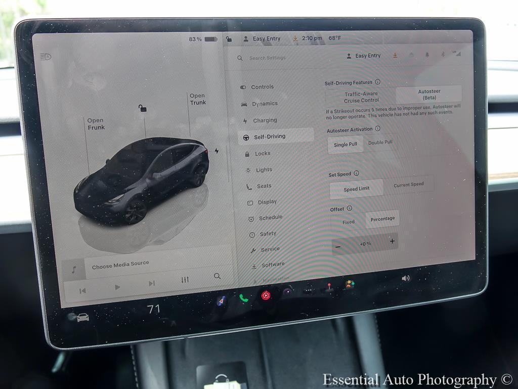 used 2025 Tesla Model Y car, priced at $41,348