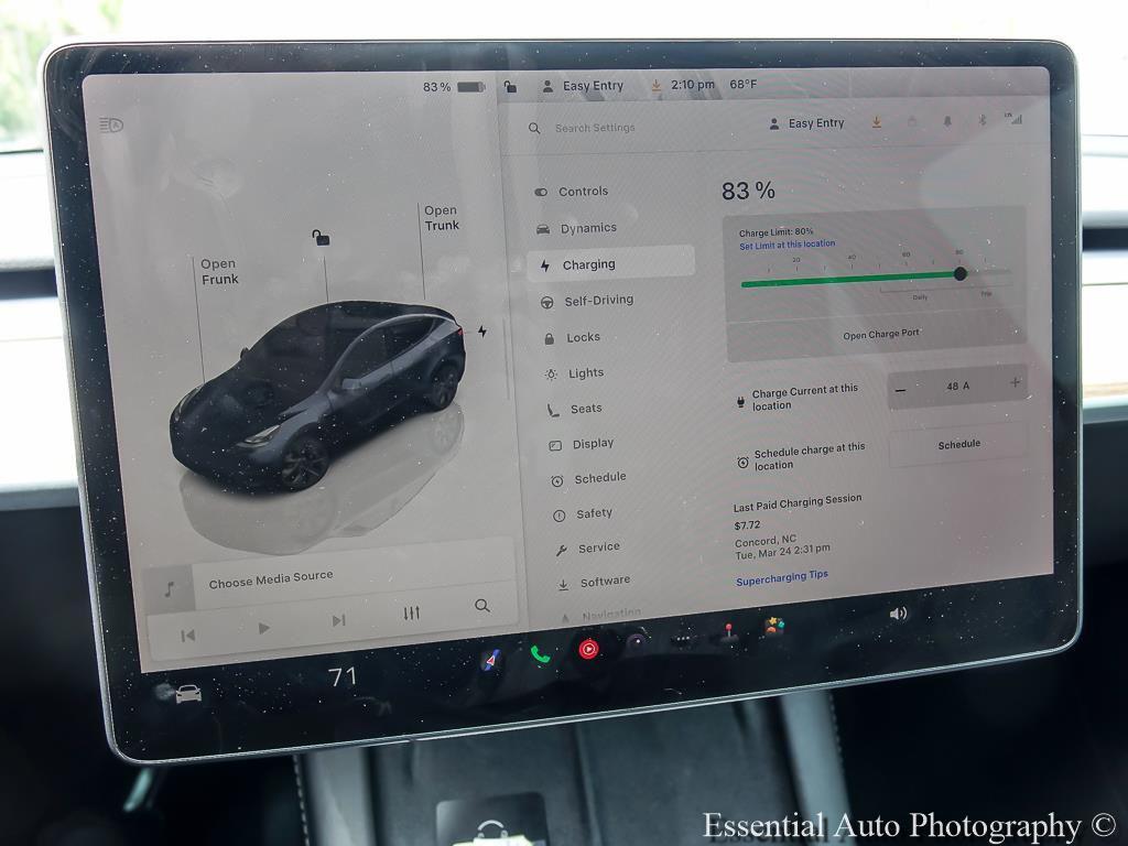 used 2025 Tesla Model Y car, priced at $41,348