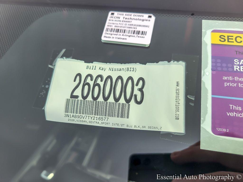 new 2026 Nissan Sentra car, priced at $26,114