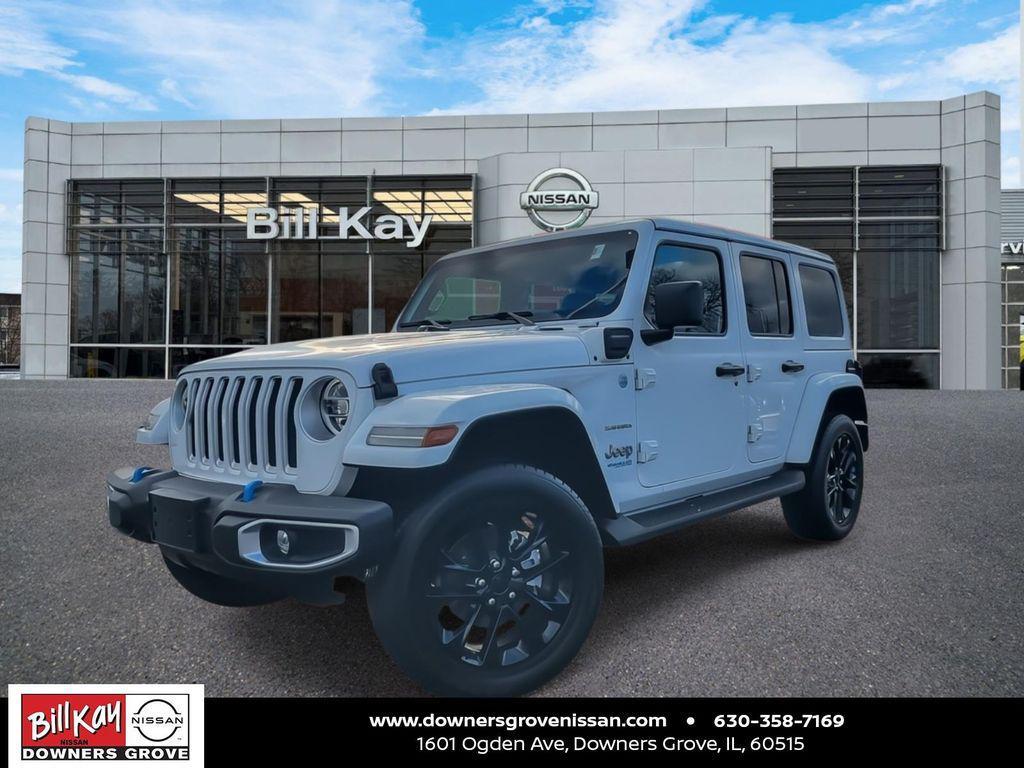 used 2022 Jeep Wrangler Unlimited 4xe car, priced at $26,453
