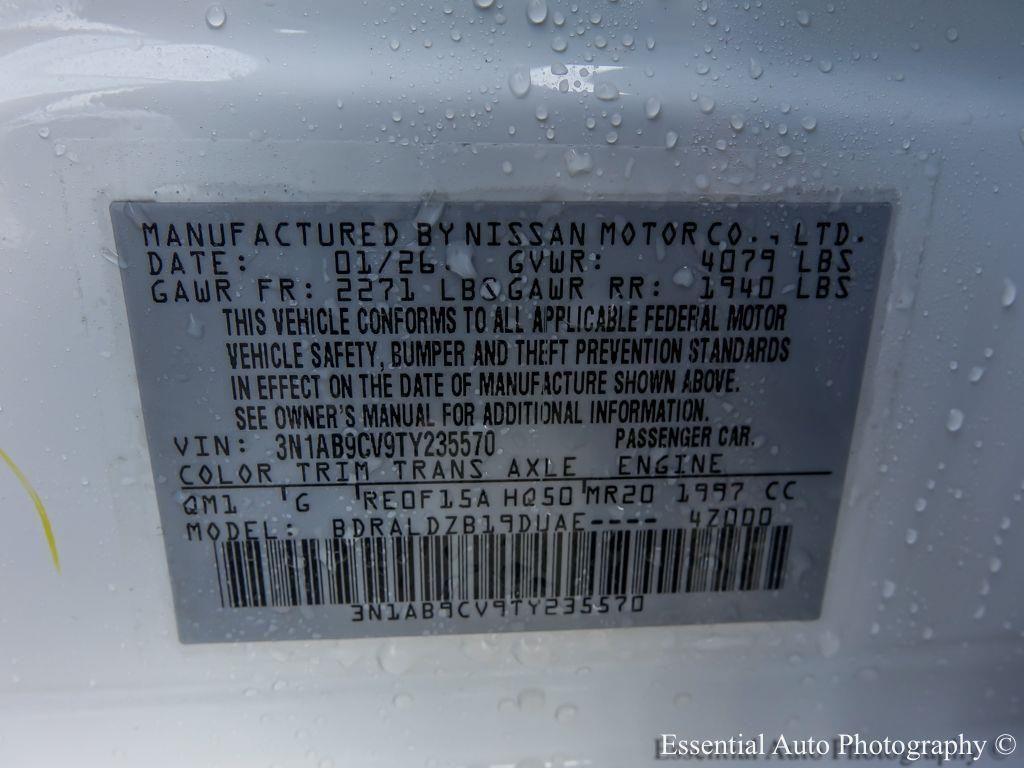 new 2026 Nissan Sentra car, priced at $24,569