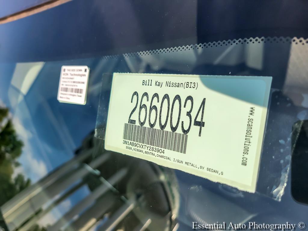 new 2026 Nissan Sentra car, priced at $25,004