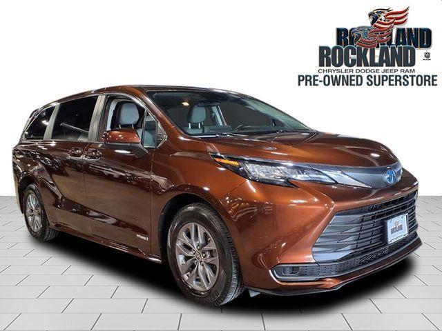 used 2021 Toyota Sienna car, priced at $34,000
