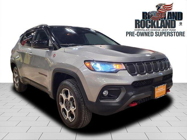 used 2022 Jeep Compass car, priced at $23,364