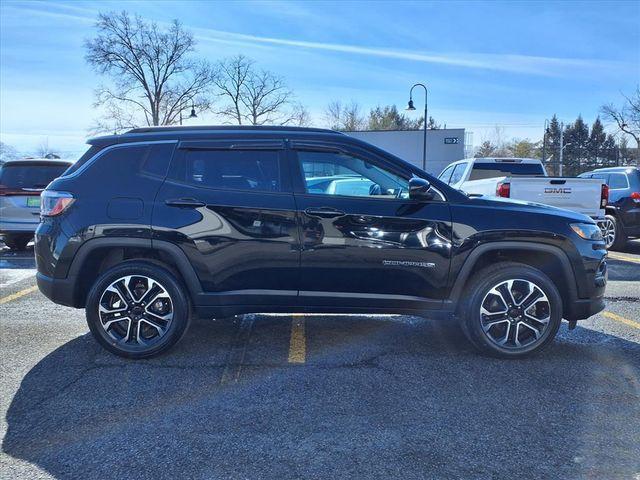 used 2022 Jeep Compass car, priced at $21,500
