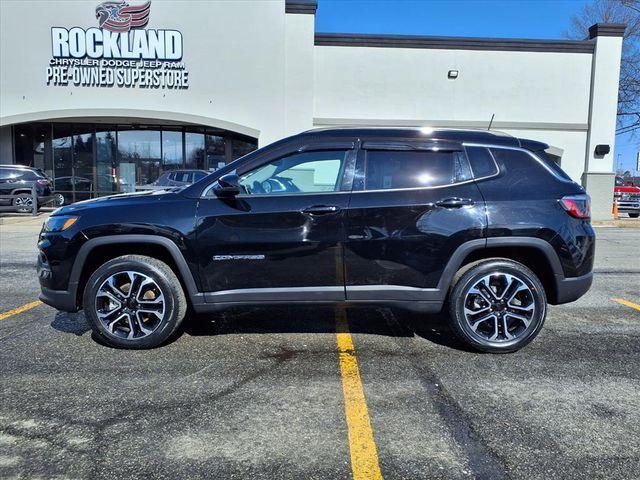 used 2022 Jeep Compass car, priced at $21,500