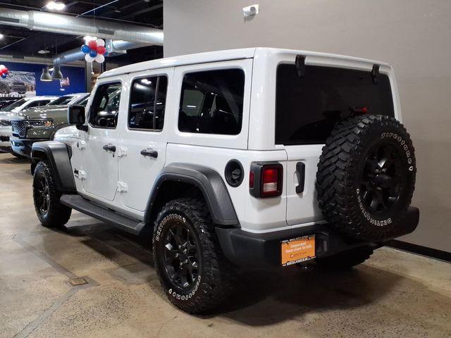 used 2022 Jeep Wrangler Unlimited car, priced at $32,900