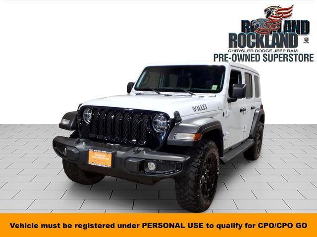 used 2022 Jeep Wrangler Unlimited car, priced at $32,900