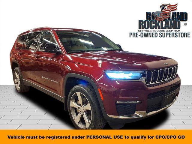 used 2021 Jeep Grand Cherokee L car, priced at $27,800