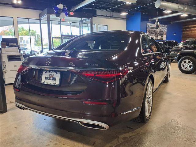 used 2022 Mercedes-Benz S-Class car, priced at $68,400