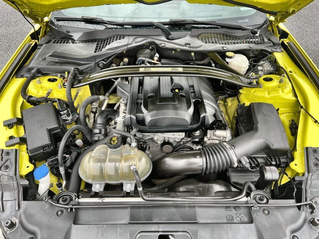 used 2021 Ford Mustang car, priced at $17,500