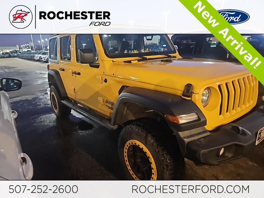used 2019 Jeep Wrangler Unlimited car, priced at $24,499