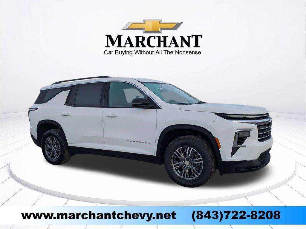 used 2025 Chevrolet Traverse car, priced at $36,900