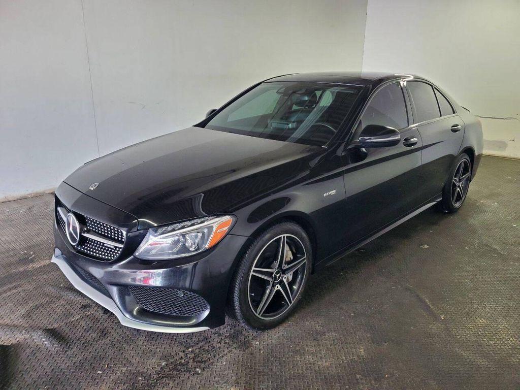 used 2018 Mercedes-Benz AMG C 43 car, priced at $22,994