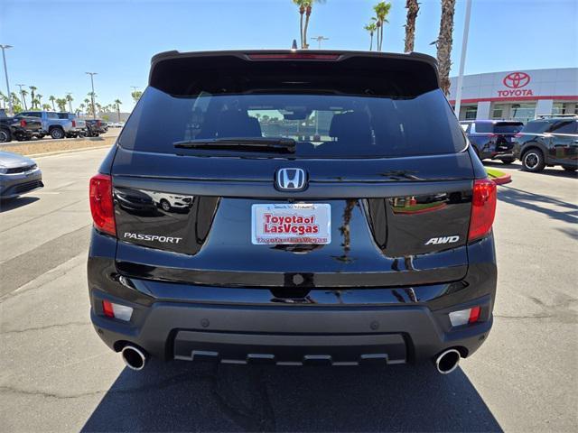 2023 Crystal Black Pearl Honda Passport