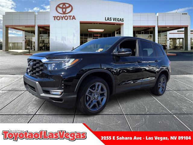 2023 Crystal Black Pearl Honda Passport