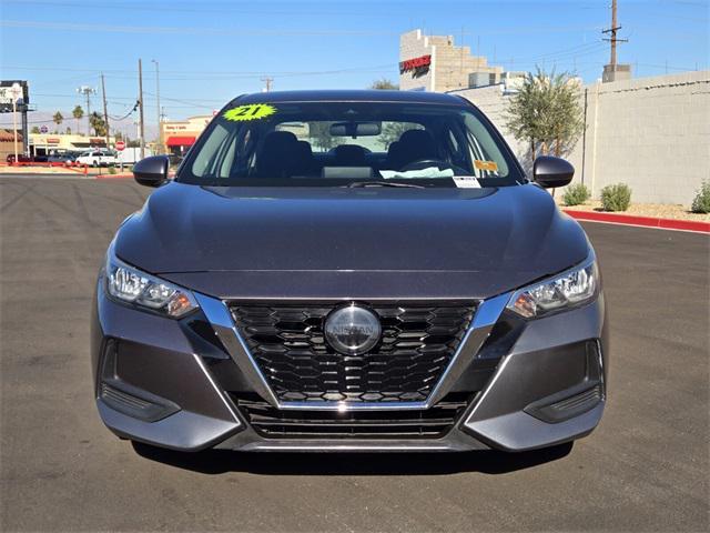 used 2021 Nissan Sentra car, priced at $13,188