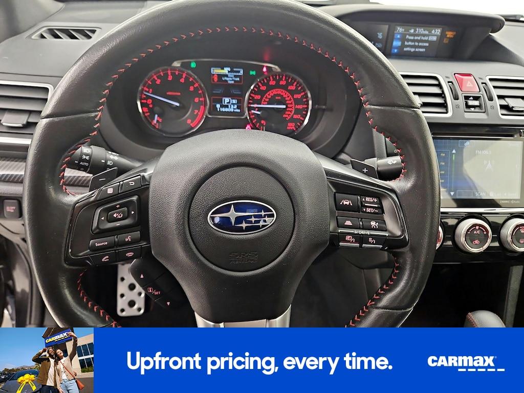 used 2017 Subaru WRX car, priced at $17,998