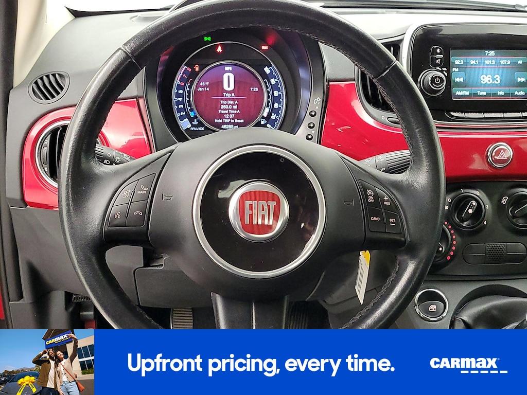 used 2017 FIAT 500 car, priced at $12,599