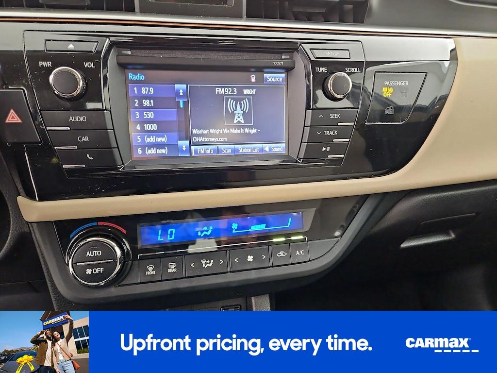 used 2016 Toyota Corolla car, priced at $14,998