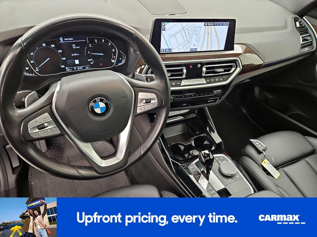 used 2022 BMW X3 car, priced at $27,998