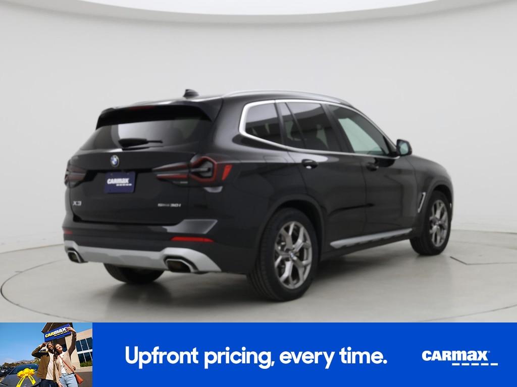 used 2022 BMW X3 car, priced at $27,998