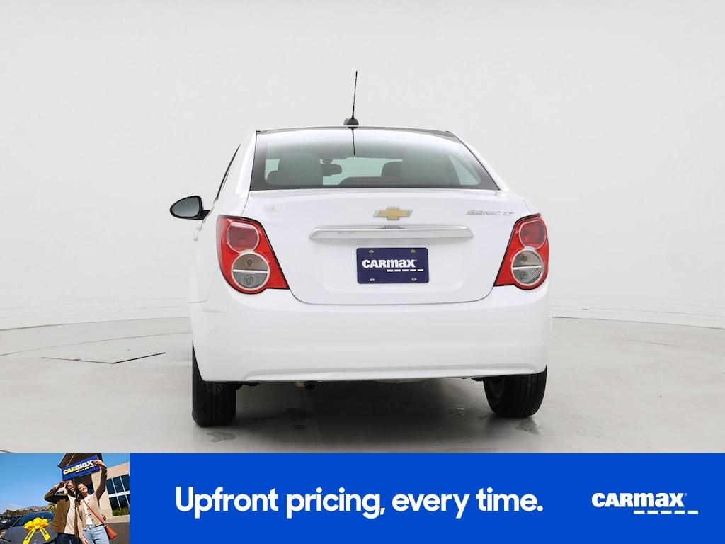 used 2015 Chevrolet Sonic car, priced at $13,998