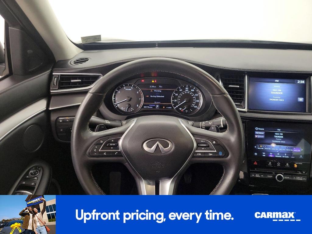 used 2022 INFINITI QX50 car, priced at $25,998