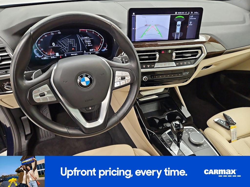 used 2022 BMW X3 car, priced at $34,998
