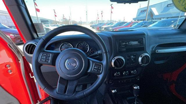 used 2017 Jeep Wrangler Unlimited car, priced at $20,715