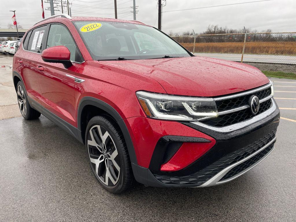 used 2022 Volkswagen Taos car, priced at $20,852