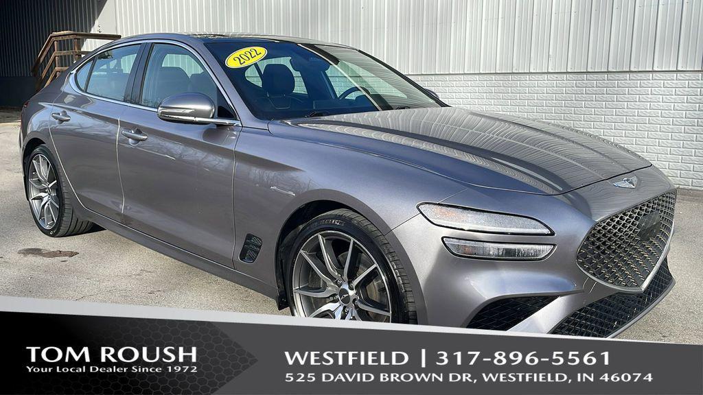 used 2022 Genesis G70 car, priced at $19,215