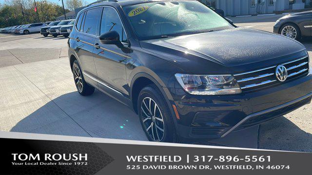 used 2021 Volkswagen Tiguan car, priced at $18,944