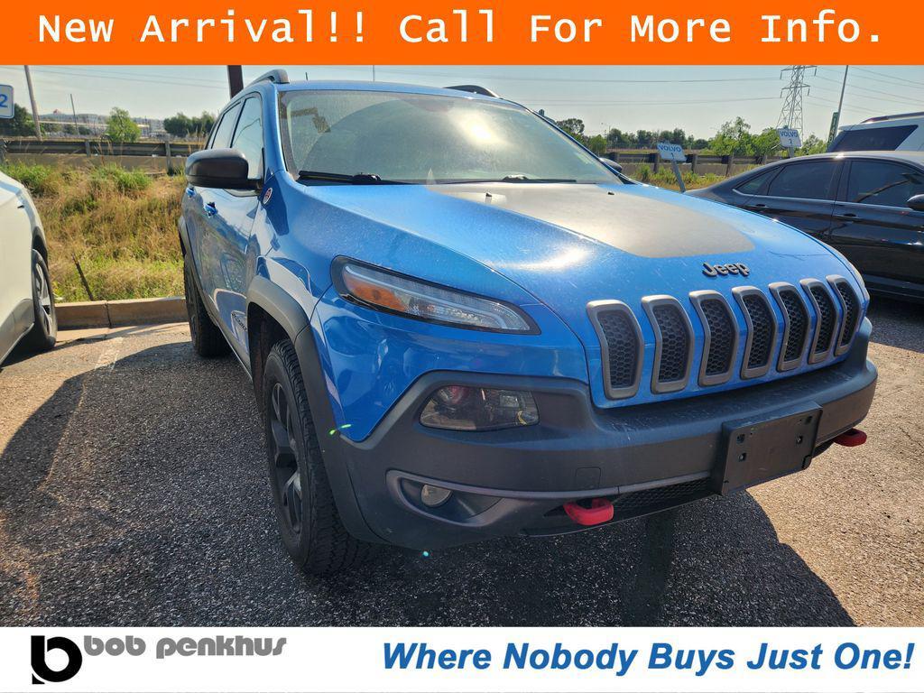 used 2017 Jeep Cherokee car, priced at $15,311