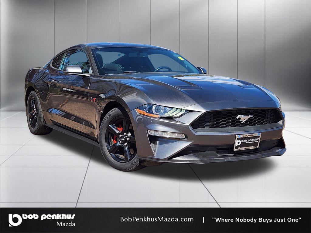 used 2018 Ford Mustang car, priced at $20,797