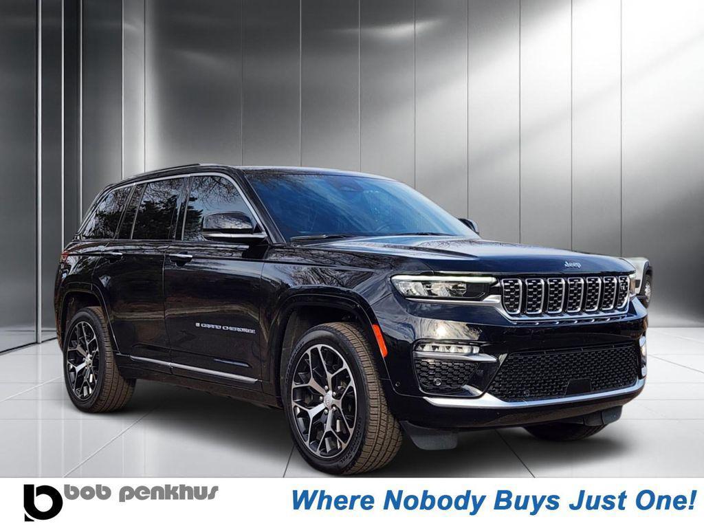used 2022 Jeep Grand Cherokee 4xe car, priced at $37,797