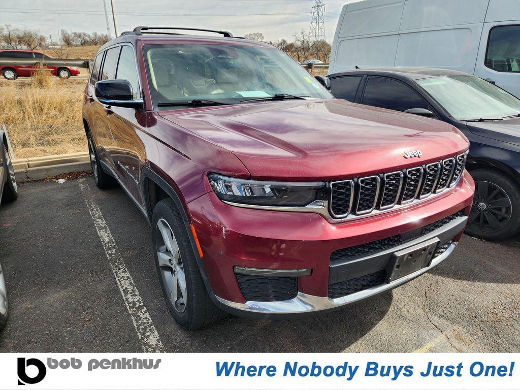 used 2021 Jeep Grand Cherokee L car, priced at $25,516