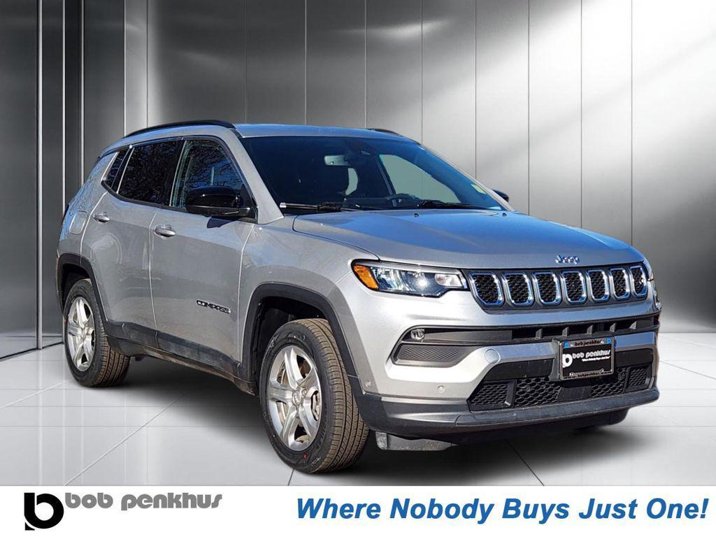 used 2023 Jeep Compass car, priced at $23,299